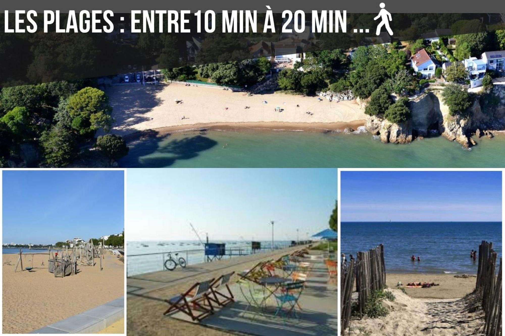 La Deferlante - Hyper Centre - Parking Prive - 300 M Plage Сен-Назер Экстерьер фото