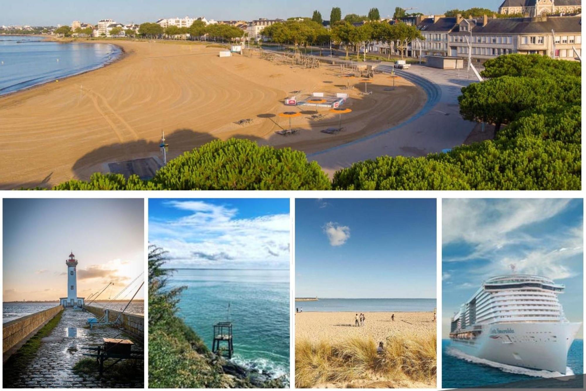 La Deferlante - Hyper Centre - Parking Prive - 300 M Plage Сен-Назер Экстерьер фото