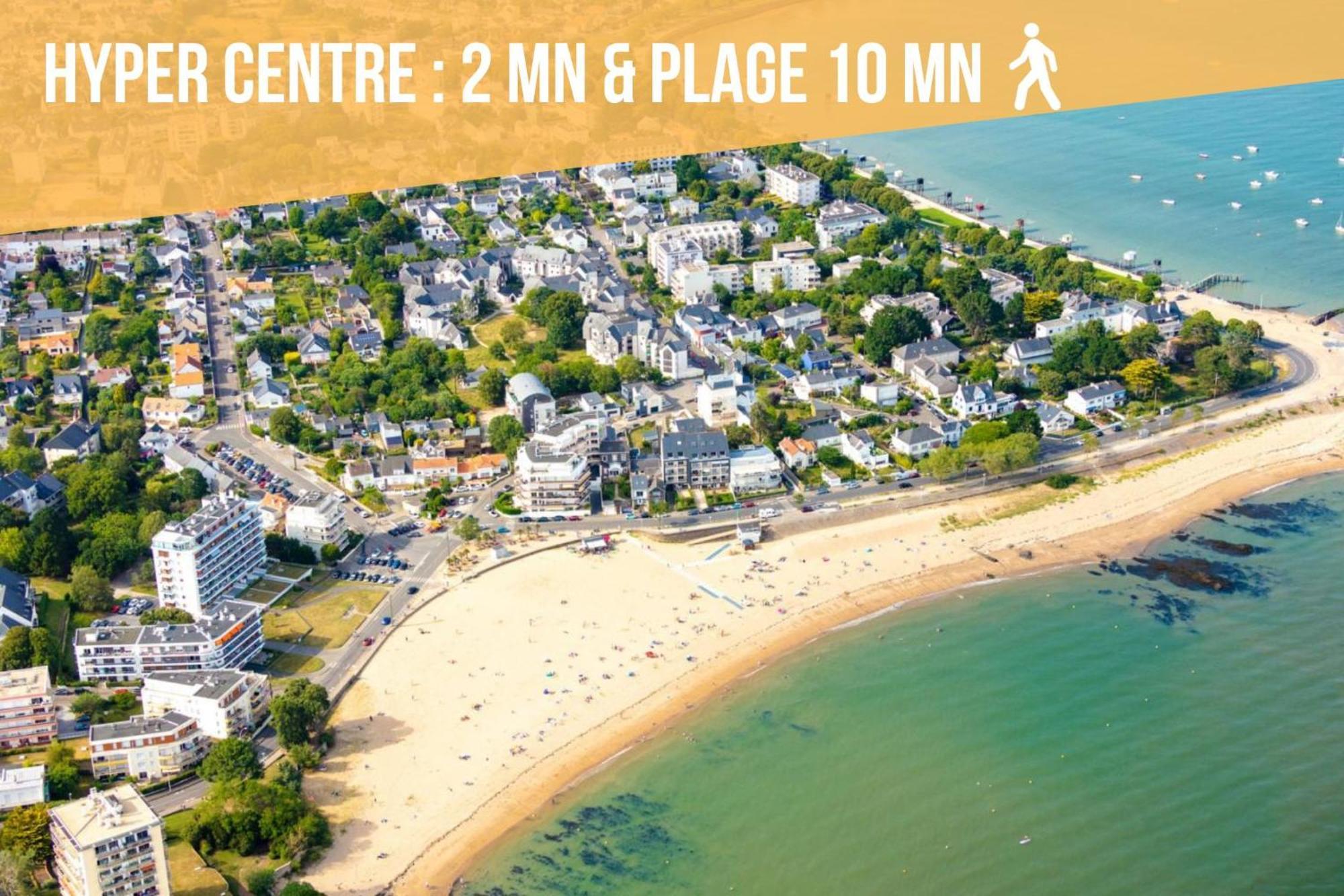 La Deferlante - Hyper Centre - Parking Prive - 300 M Plage Сен-Назер Экстерьер фото